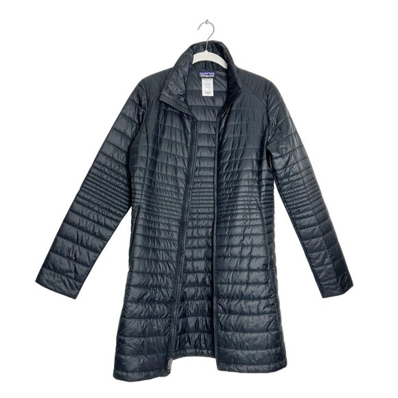 Patagonia Women's Full Zip Kai Lee Parka Jacket in Black - Sz M - Picture 3 of 9